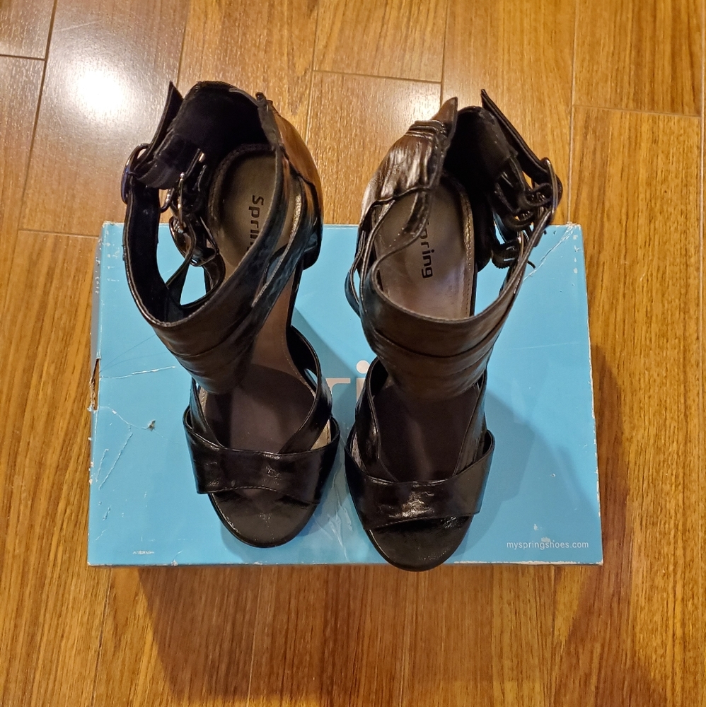 Spring Gladiator Style Heels - Picture 3 of 5
